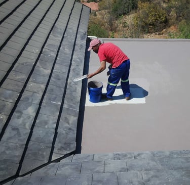 Flat roof waterproofing Environmental Pro Construction West Rand