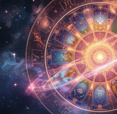 um signo do zodíaco com uma estrela no meio.