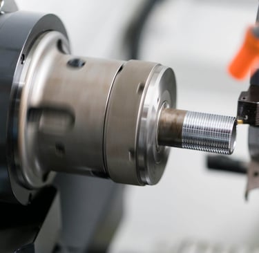 close up of a machine