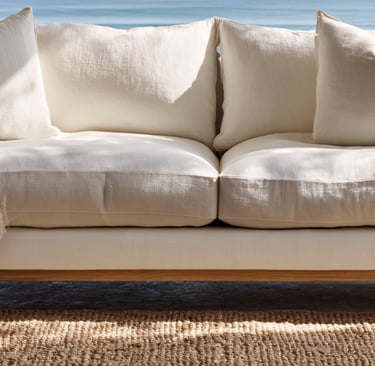 Linen Sofa