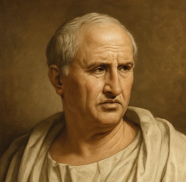 The portrait of Cicero