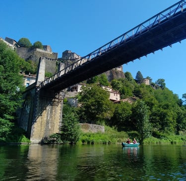lavoûte chilhac rivière sauvage canoë kayak rivière itinérance