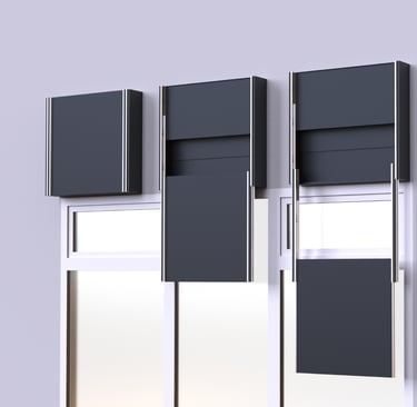 sistema descensor doble para televisor