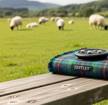 True Scottish wear honors nature — wool from trusted herds, leather from ethical tanneries, and dyes that respect the land.