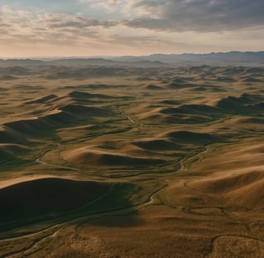 The Steppes of Central Asia
