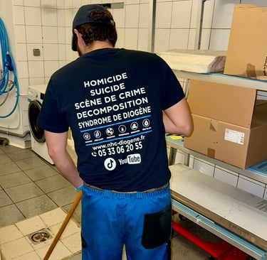 Nettoyage après décès et scène de crime à Le Palais-sur-Vienne en Haute-Vienne