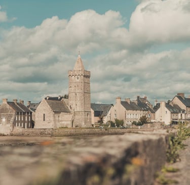 village de portbail dans ma manche