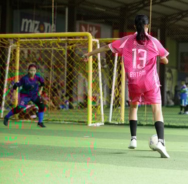 mantang united angels go futsal