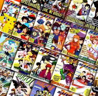 Revistas de anime y manga