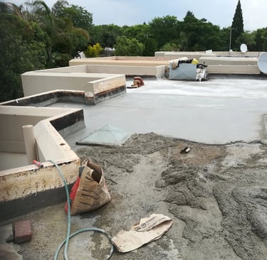 Flat roof waterproofing work by Environmental Pro Construction Randburg