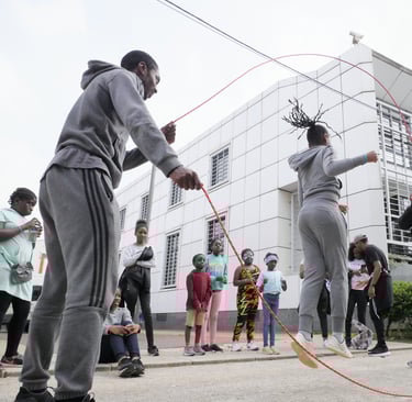Jeunes en cours de Double Dutch à Bezons — initiation et perfectionnement