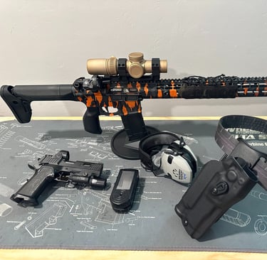AR-15 and shooting accessories