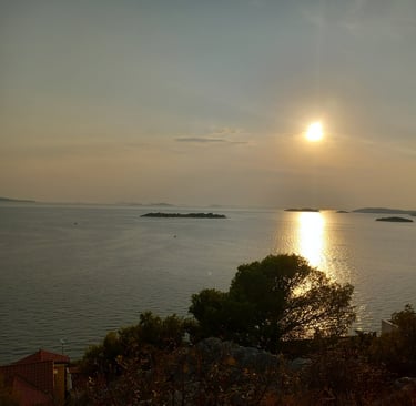 Aussicht auf Tribunj