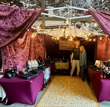 The Bhav Spiritual Jewelry Booth at NEPA Yoga Festival