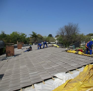 Roofing by Environmental Pro Construction in Hyde Park, Sandton