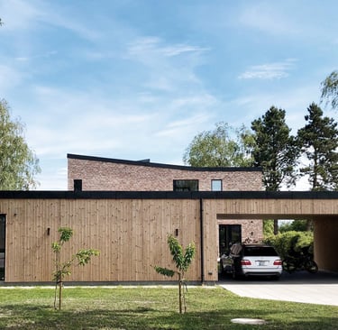 Eksempler på boliger jeg har tegnet på bl.a. Djursland og resten af Danmark