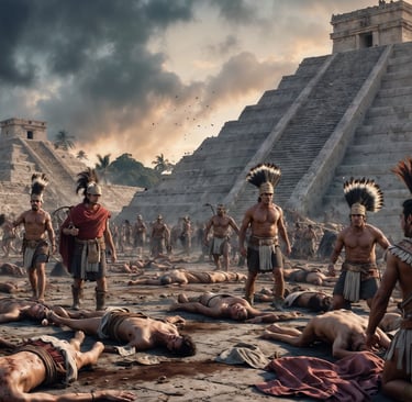 Smallpox ravages the Aztecs