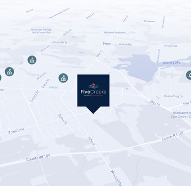 Five Creeks Location