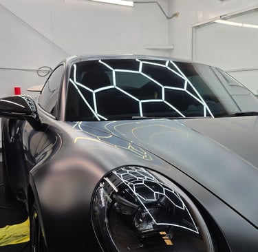 Full Satin PPF on Porsche in Livermore, CA.