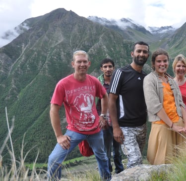 on the slopes of Kinnaur Kailash, Sangla Valley, Himachl Pradesh, India