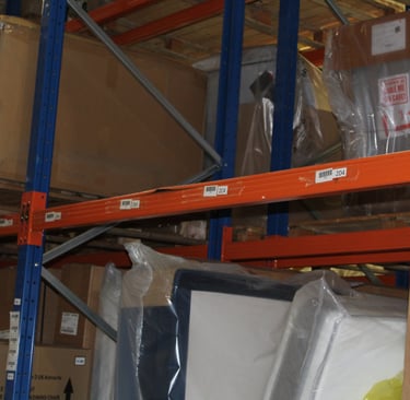 A-Z Rack Inspections Ltd - Damaged Beam
