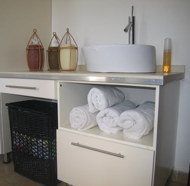 Muebles para lavamanos y almacenamiento