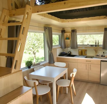 Cuisine Tiny-house Saignon (Luberon)