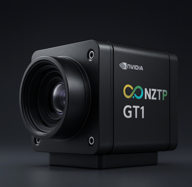 a camera with a camera and a camera on a black background