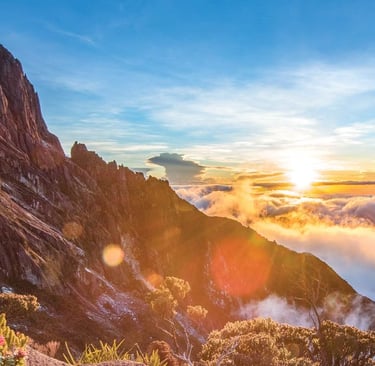 Sunrise from Mount Kinabalu