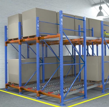 es un rack dinámico (FIFO)