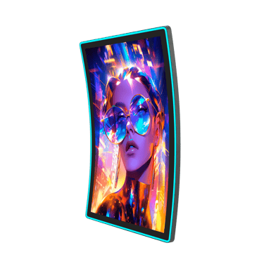 c curved touch screens for gaming and casino