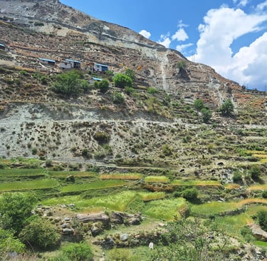 nepal trekking landscape