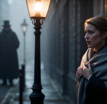 Jack the Ripper stalks his final victim, Mary Jane Kelly