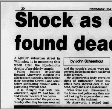 Wilmslow murders