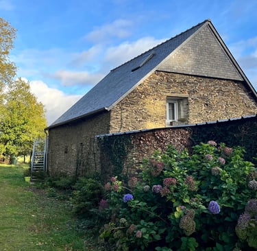 Accès privatif du gîte