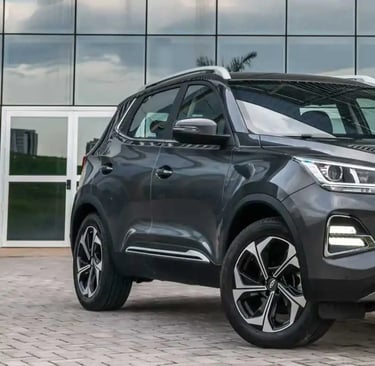 Chery cao tiggo 5x cinza