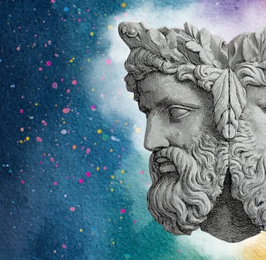 la te^te de janus qui regarde vers le passé et le futur