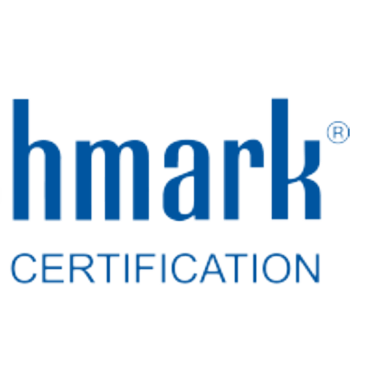 a group of three logos for a company