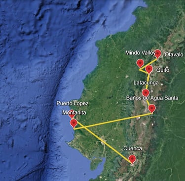 Itinerario di 3 settimane in Ecuador Continentale
