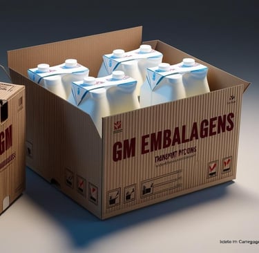Caixa de Papelão para Laticínios