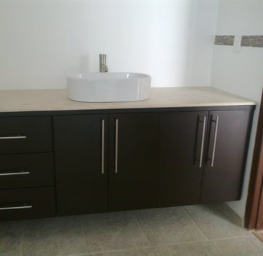 Muebles para lavamanos y almacenamiento