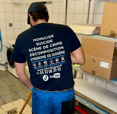 Nettoyage après décès et scène de crime à Ambazac en Haute-Vienne