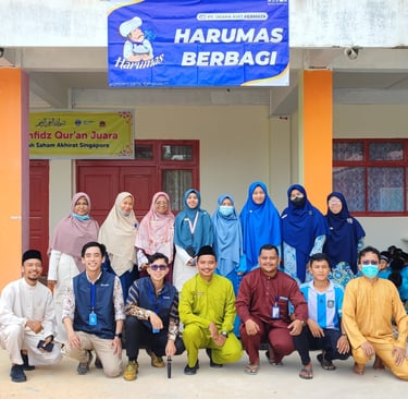 SD Juara Batam Harumas Berbagi PT Usaha Kiat Permata CSR