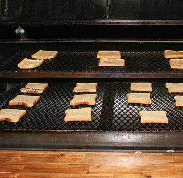 rawsteelco offset smoker being used