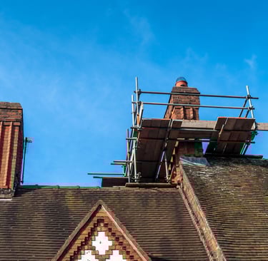 Ensure your chimney is safe & functioning properly with regular maintenance from Sunbury Roofing.