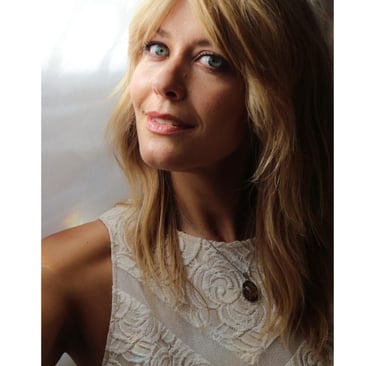 Sacred Light portrait expressing inner peace, embodiment, and sacred identity