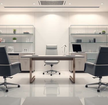 Imagem de um consultório médico