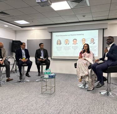 At a panel discussion conducted by FTSE Russell.