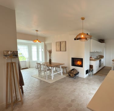Piece principal maison les flots denneville plage