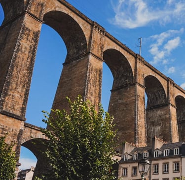 Viaduc Morlaix Crêperie Ma Doué
